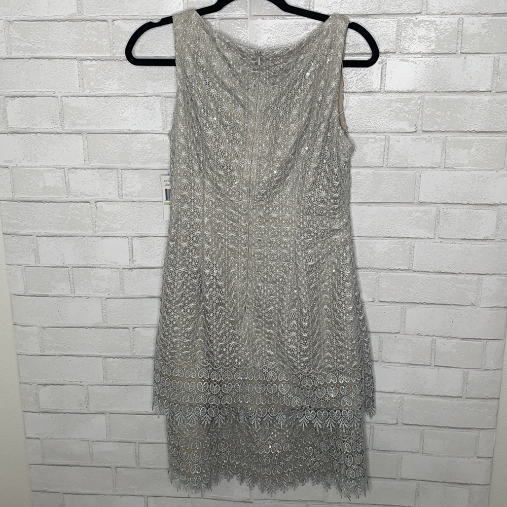 NWT Alex Evenings Platinum Special Occasion Dress - Picture 8 of 12